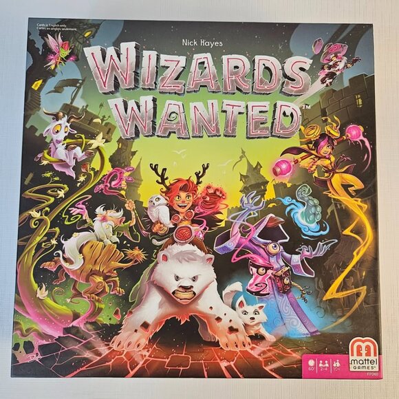 Mattel: Wizards Wanted Board Game Complete - Picture 2 of 6